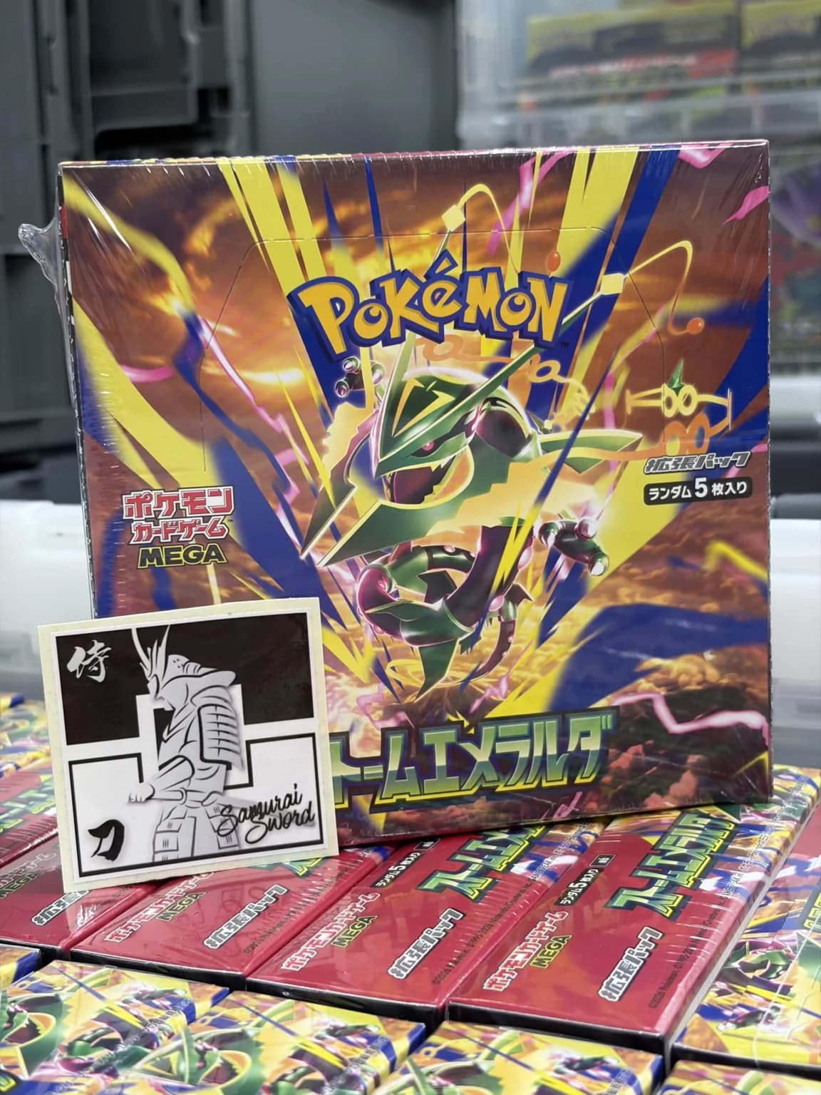 M6 Storm Emeralda Booster Box Japanese Pokemon Card