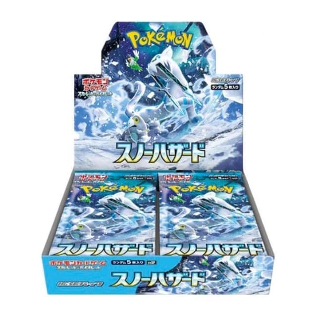 SV2P-Snow Hazard Japanese Pokemon Booster Box – Damaged Box