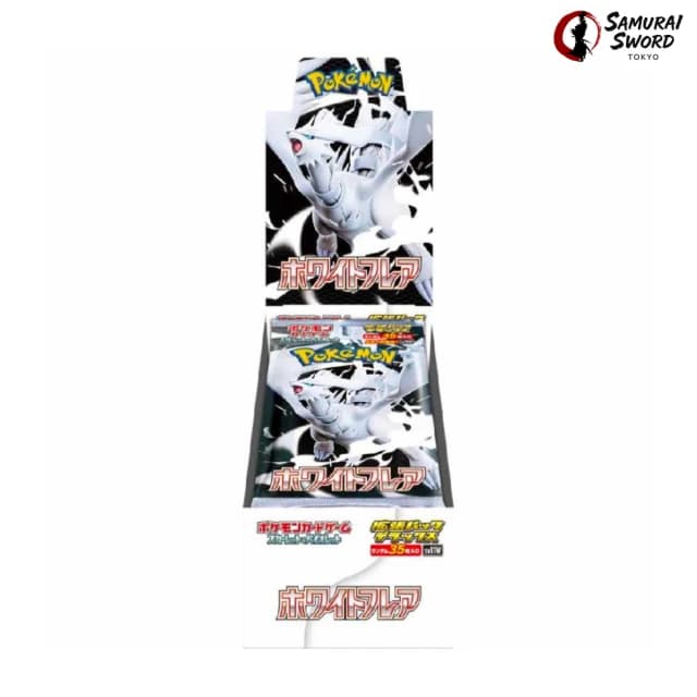 SV11W-White Flare DX Japanese Pokemon Booster Box – Damaged Box