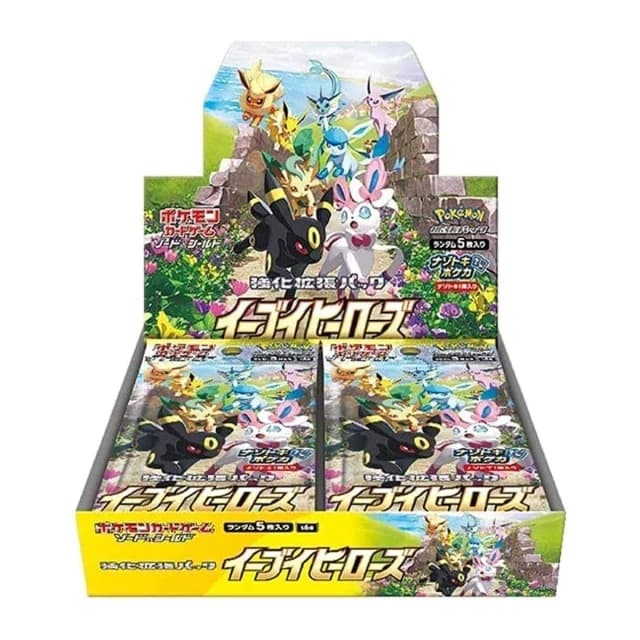 S6A-Eevee Heroes Japanese Pokemon Booster Box