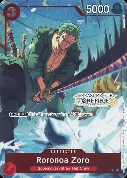 PSA10 Roronoa Zoro SR [ST01-013] [EN](Treasure Cup Top 8)