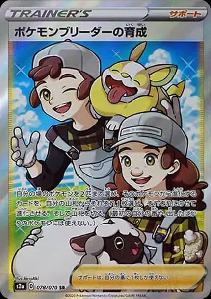 PSA10 Pokemon Breeder’s Nurturing SR[S2a 078/070](Enhanced Expansion Pack “Explosive Walker”)