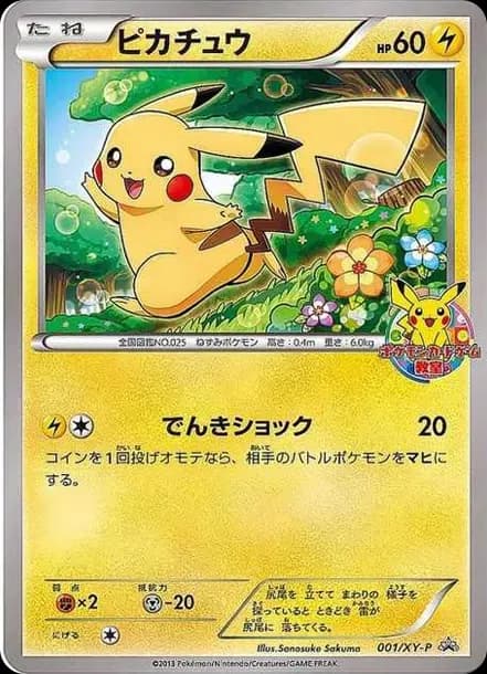 PSA10 Pikachu: PROMO[XY-P 001/XY-P](XY-P Promotional cards)