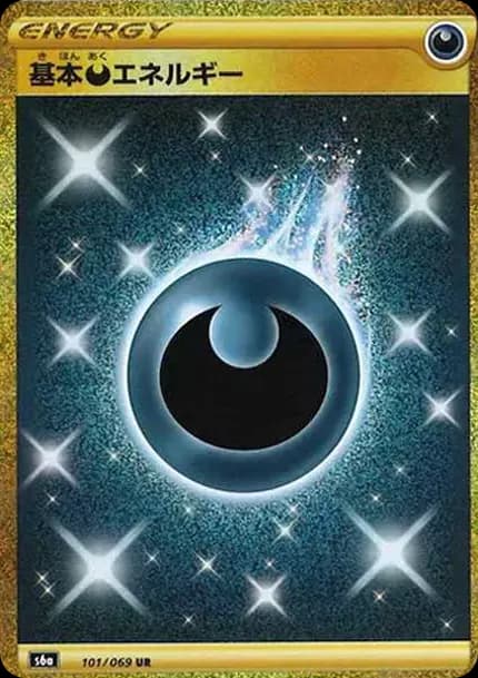 PSA10 Basic Darkness Energy UR[S6a 101/069](Enhanced Expansion Pack “Eevee Heroes”)