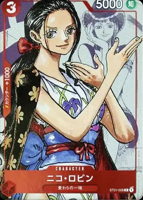PSA10 Nico Robin C-P [ST01-008] (Premium Card Collection 25th Anniversary Edition)