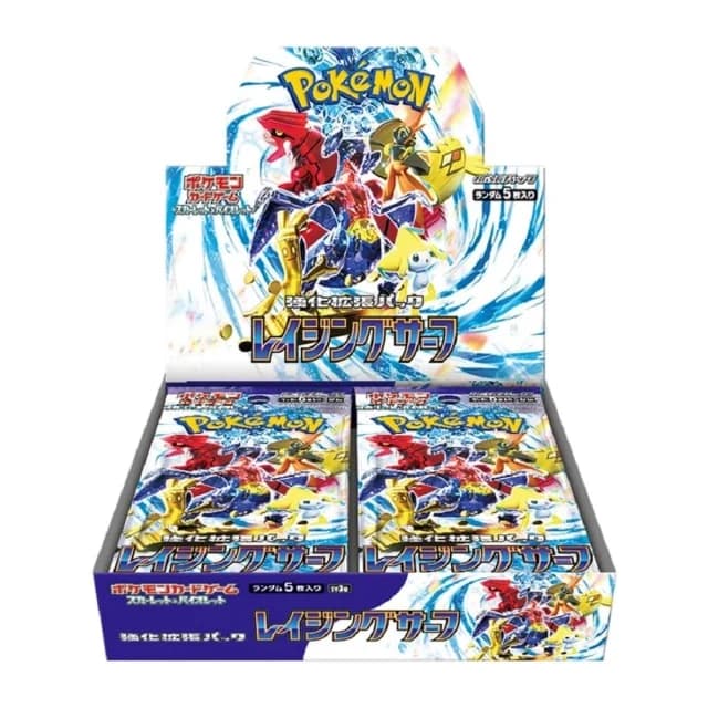 SV3A-Raging Surf Japanese Pokemon Booster Box – Damaged Box