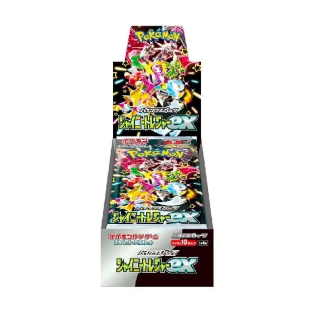 SV4A-Shiny Treasure ex Japanese Pokemon Booster Box – Damaged Box