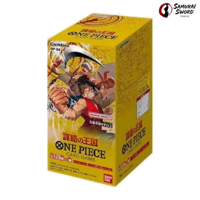 OP-04 Kingdoms of Intrigue Japanese One Piece Booster Box – Damaged Box