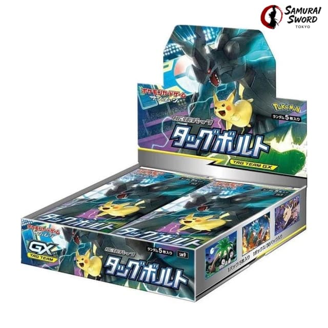 SM9-Tag Bolt Japanese Pokemon Booster Box