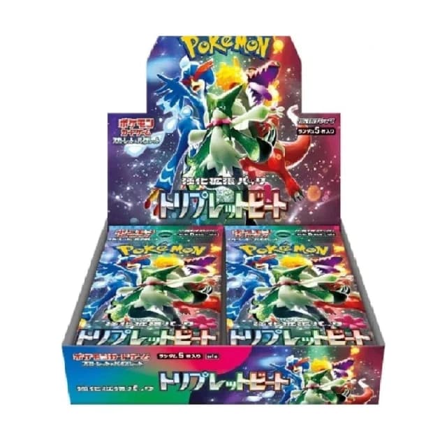 SV1A-Triplet Beat Japanese Pokemon Booster Box – Damaged Box
