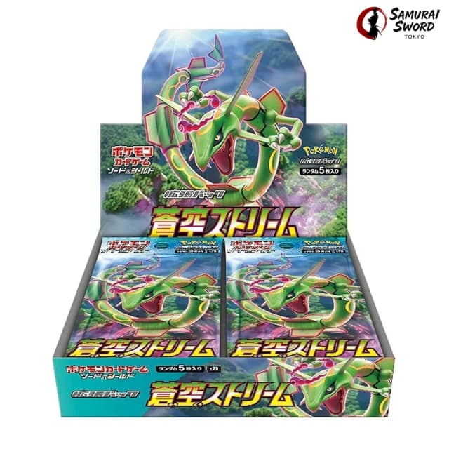 S7R-Blue Sky Stream Japanese Pokemon Booster Box – Damaged Box